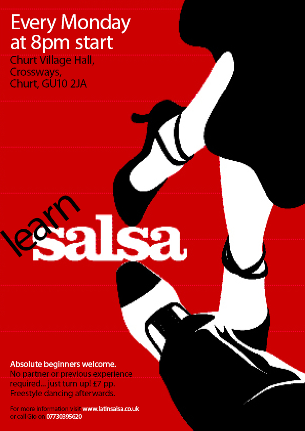 Learn Salsa at Churt Village Hall