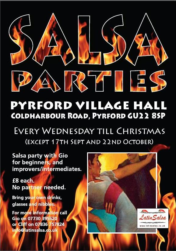 Salsa Party på Pyford Village Hall